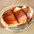 Usako8787's cooksnap of when they made ヤマザキ チーズ蒸しケーキをサクッふわに.