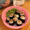 まいもぐ2020's cooksnap of when they made ☆納豆巻き☆（細巻きの巻き方写真付き）.