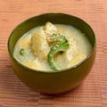 島子☆'s cooksnap of when they made ゴーヤと油揚げのお味噌汁.