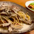 maymar's cooksnap of when they made 舞茸とベーコンの和風クリームパスタ。.