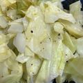 手抜きクック's cooksnap of when they made レンジでレモンバターキャベツ.