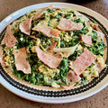 ばぢこ's cooksnap of when they made ほうれん草と卵とハムのマヨソテー.