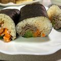 つくフォト部長♪♪こまっちゃん's cooksnap of when they made キンパの簡単☆恵方巻き.