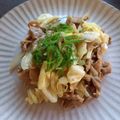 TYSK's cooksnap of when they made 豚もやしとキャベツの味噌バター炒め♪.