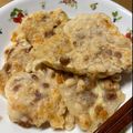 羊めぇめぇ's cooksnap of when they made 納豆と煮大豆のチーズお焼き.