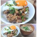 リンリン☆☆☆'s cooksnap of when they made 簡単❣❣納豆目玉焼き丼～(o^^o).