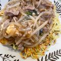 ズッキーーニ's cooksnap of when they made 絶品☆もやしと豚肉のあんかけ焼きそば.