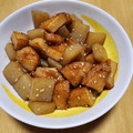 ♡ナムギュ♡'s cooksnap of when they made お弁当に～さつま揚げとこんにゃくの甘辛煮.