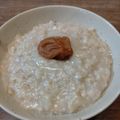 ばたみそーぱん☆'s cooksnap of when they made お腹すっきり＊梅こぶ茶でオートミール粥.