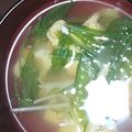 あかぷり's cooksnap of when they made 白だしで！絹さや・豆腐・卵のお吸い物♥️.