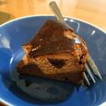 岡本陽子（yutoakika）'s cooksnap of when they made 濃厚チョコレートバスクチーズケーキ.