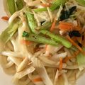 ☆ごはんできた☆'s cooksnap of when they made ねぎ塩焼きうどん.