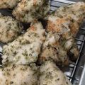 ひぃたろぉ～♪'s cooksnap of when they made 揚げ焼きで簡単♪鶏胸肉の磯辺揚げ.