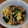 和☆2049's cooksnap of when they made あなたはどの味？簡単♪豚とほうれん草の丼.