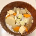 azbjbn's cooksnap of when they made 里芋ホクホク・美味しいけんちん汁.