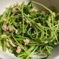 みずき's cooksnap of when they made 豆苗とツナのレンチン和え.