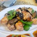 有喜穂's cooksnap of when they made 豚こま肉とナスとピーマンのめんつゆ炒め.