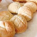 papikun's cooksnap of when they made かんたん材料でメロンパン（卵乳不使用）！.