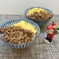horseland's cooksnap of when they made 2色丼.