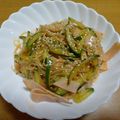55才のおじさん's cooksnap of when they made コク旨！韓国風春雨サラダ.