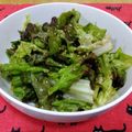 カリーナ's cooksnap of when they made だけ！だけ！サニーレタスだけのサラダ♡.