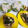 ❤︎ありっくま❤︎'s cooksnap of when they made オーブンなし♪鶏むね肉の絶品ミックスピザ.