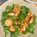 智bkm's cooksnap of when they made 【楽めし】ささみとピーマンの醤油マヨ炒め.