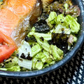 なおミール's cooksnap of when they made 簡単♪サニーレタスと海苔のふわふわサラダ.