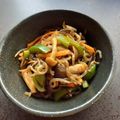 TYSK's cooksnap of when they made しらたきの五目炒め.