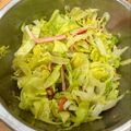 ♪ミチル♪'s cooksnap of when they made 抱えていける！レタスとカニカマのサラダ.