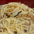 まるゆみ。's cooksnap of when they made ｇｕｎ家の納豆スパゲッティ.