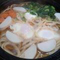 茶犬's cooksnap of when they made 「耳をすませば」の鍋焼きうどん.