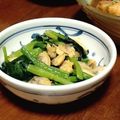 あず7225's cooksnap of when they made あさりとほうれん草のバター炒め^^.