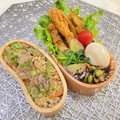 〜みみ〜's cooksnap of when they made 舞茸と挽き肉の炊き込みご飯.