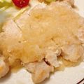 いやんのん＊'s cooksnap of when they made 柔らか♡オニオンソースのポークソテー.
