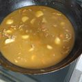 Fusenkazura's cooksnap of when they made 完全再現⭐︎甘口給食カレー.