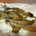くま無凸's cooksnap of when they made レンジで！！秋刀魚や鯵の骨せんべい♪.