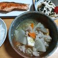 あーこ's cooksnap of when they made ☆豚汁☆.