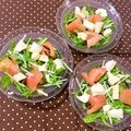 ふたごゆき's cooksnap of when they made 簡単ランチ♪トマト&水菜のクリチサラダ.