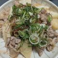 庵chai's cooksnap of when they made 簡単☆豚バラと長芋のポン酢炒め♪.
