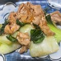 kukuku02's cooksnap of when they made チンゲン菜と豚肉のオイスターソース炒め.