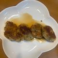 いけち's cooksnap of when they made ボウル不要★お弁当にも♪長芋レンコン団子.