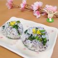 Newチヨコっと♪'s cooksnap of when they made 春を満喫♪菜の花とゆかりのおにぎり.