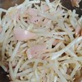 ＭＭｆａｍｉｒｙ's cooksnap of when they made レンジで２分☆もやしとベーコンのナムル.