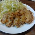 ばたみそーぱん☆'s cooksnap of when they made 揚げないトンカツ★ソース付き.
