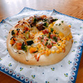 うす味さん's cooksnap of when they made 簡単手作り和風ミートボールピザ♪.