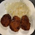 チワワのチップ's cooksnap of when they made 定番！激ウマ(*^^*)メンチカツ.
