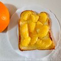 スーパーリンクス's cooksnap of when they made 柑橘フルーツ＆練乳トースト♡.