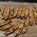 クックOZPXXZ☆'s cooksnap of when they made 全粒粉で！紅茶香るビスコッティ♪.