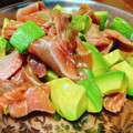 papikun's cooksnap of when they made マグロとアボガドわさびしょうゆ和え.